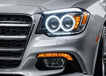 LED underglow lighting installation